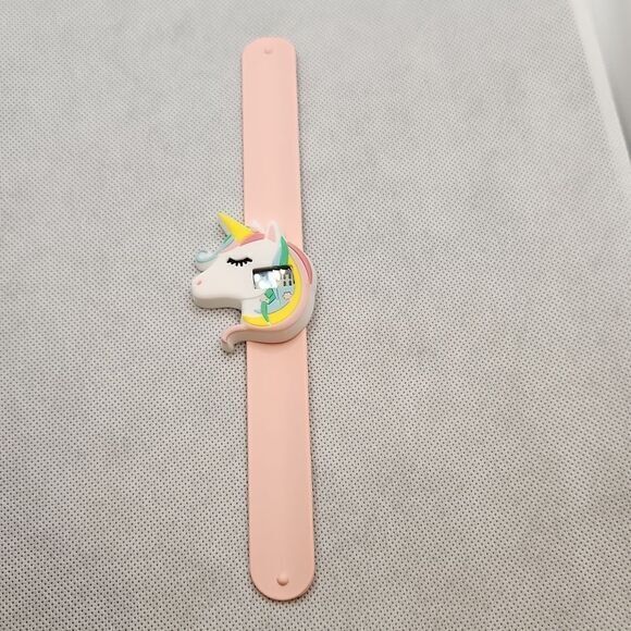 Girls Unicorn Slap Strap Silcone Watch - Picture 5 of 8